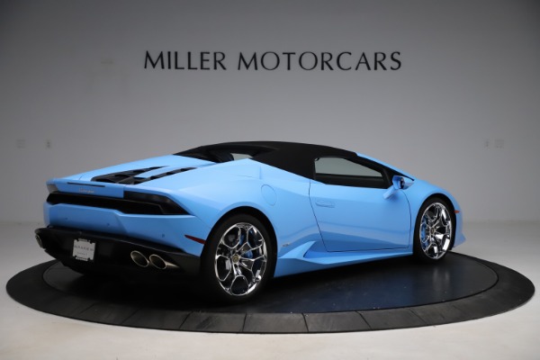 Used 2016 Lamborghini Huracan LP 610-4 Spyder for sale Sold at Alfa Romeo of Greenwich in Greenwich CT 06830 15