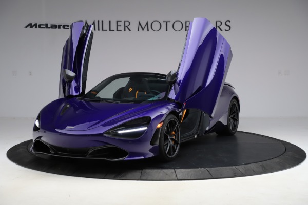 Used 2020 McLaren 720S Spider for sale Sold at Alfa Romeo of Greenwich in Greenwich CT 06830 19