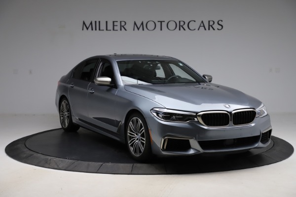 Used 2018 BMW 5 Series M550i xDrive for sale Sold at Alfa Romeo of Greenwich in Greenwich CT 06830 11