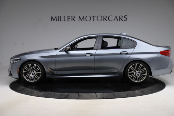 Used 2018 BMW 5 Series M550i xDrive for sale Sold at Alfa Romeo of Greenwich in Greenwich CT 06830 3