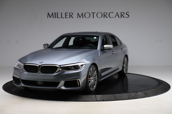 Used 2018 BMW 5 Series M550i xDrive for sale Sold at Alfa Romeo of Greenwich in Greenwich CT 06830 1