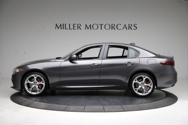 New 2021 Alfa Romeo Giulia Ti Sport Q4 for sale Sold at Alfa Romeo of Greenwich in Greenwich CT 06830 3