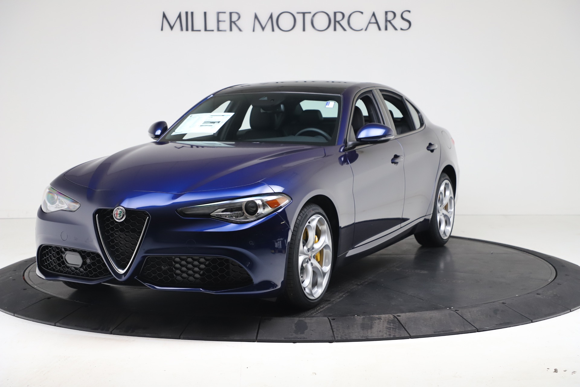 New 2021 Alfa Romeo Giulia Ti Sport Q4 for sale Sold at Alfa Romeo of Greenwich in Greenwich CT 06830 1