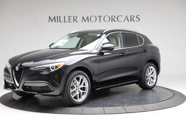 New 2021 Alfa Romeo Stelvio Ti Lusso Q4 for sale Sold at Alfa Romeo of Greenwich in Greenwich CT 06830 2