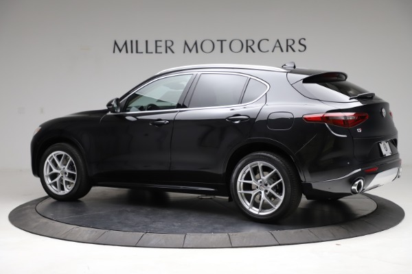 New 2021 Alfa Romeo Stelvio Ti Lusso Q4 for sale Sold at Alfa Romeo of Greenwich in Greenwich CT 06830 4