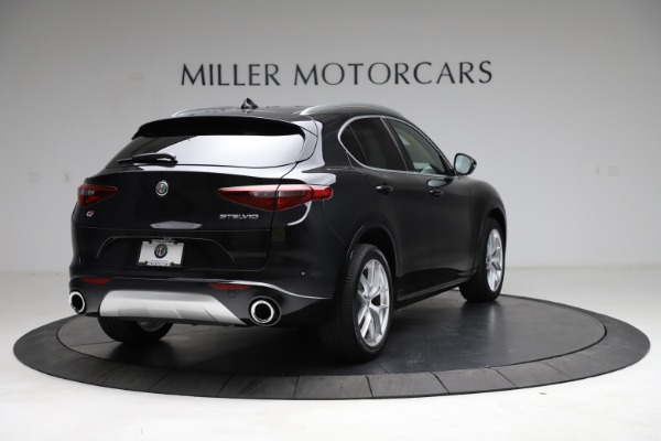 New 2021 Alfa Romeo Stelvio Ti Lusso Q4 for sale Sold at Alfa Romeo of Greenwich in Greenwich CT 06830 7