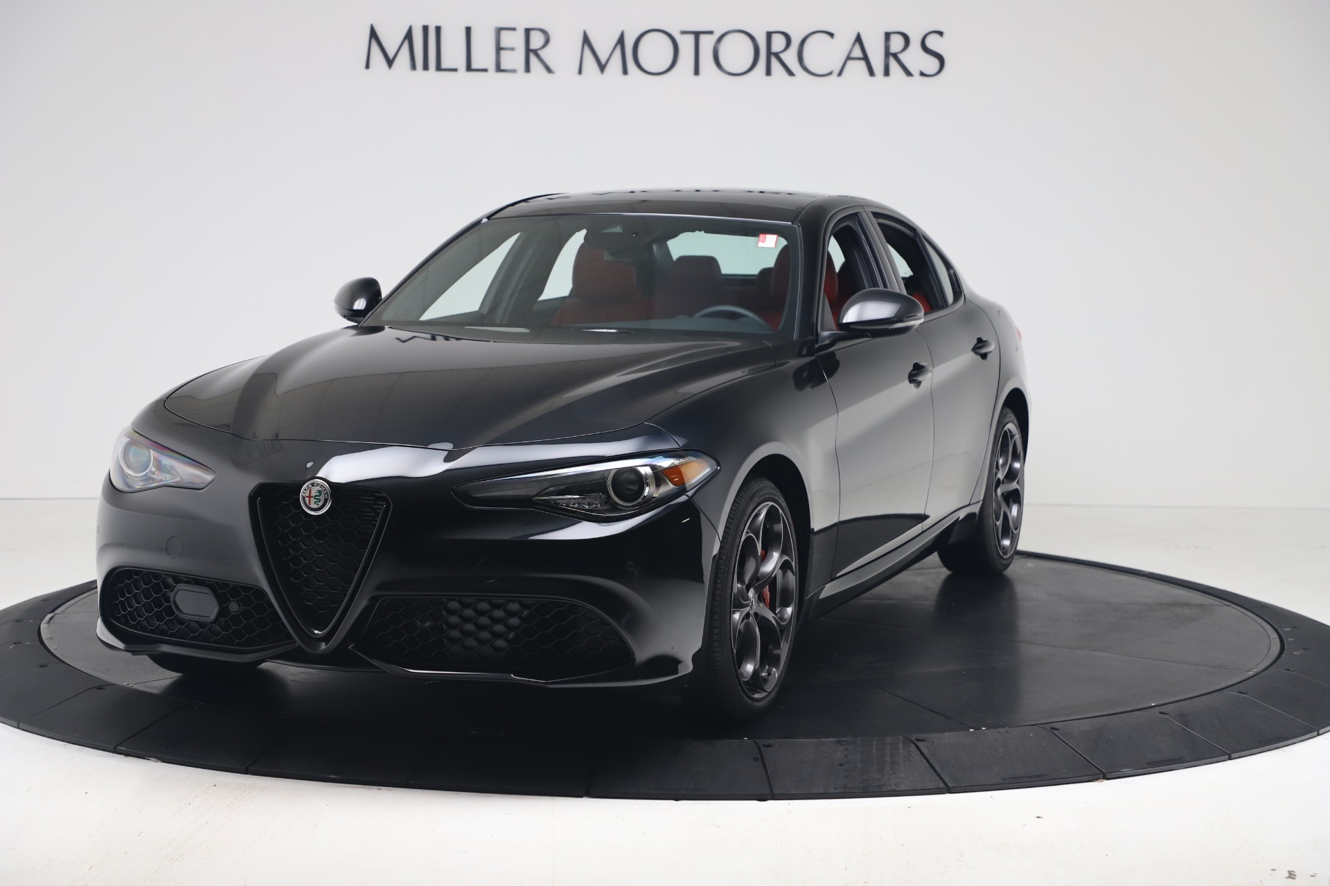 New 2021 Alfa Romeo Giulia Ti Sport Q4 for sale Sold at Alfa Romeo of Greenwich in Greenwich CT 06830 1