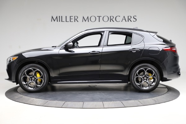 New 2021 Alfa Romeo Stelvio Ti Sport Q4 for sale Sold at Alfa Romeo of Greenwich in Greenwich CT 06830 3
