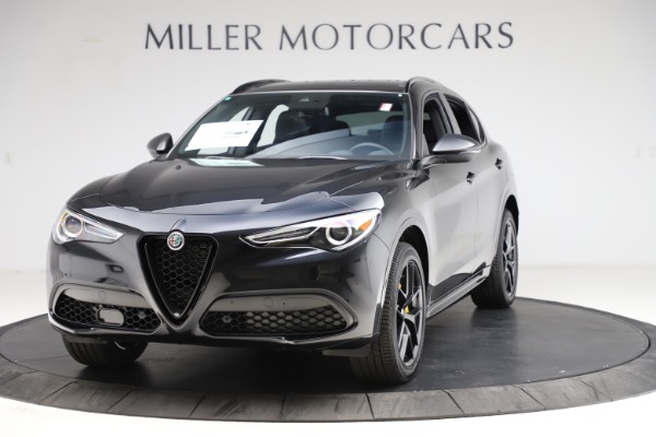 New 2021 Alfa Romeo Stelvio Ti Sport Q4 for sale Sold at Alfa Romeo of Greenwich in Greenwich CT 06830 1