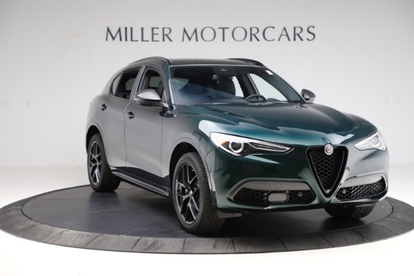 New 2021 Alfa Romeo Stelvio Ti Sport Q4 for sale Sold at Alfa Romeo of Greenwich in Greenwich CT 06830 11