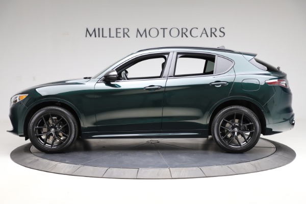 New 2021 Alfa Romeo Stelvio Ti Sport Q4 for sale Sold at Alfa Romeo of Greenwich in Greenwich CT 06830 3