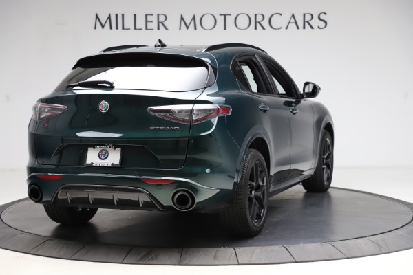 New 2021 Alfa Romeo Stelvio Ti Sport Q4 for sale Sold at Alfa Romeo of Greenwich in Greenwich CT 06830 7