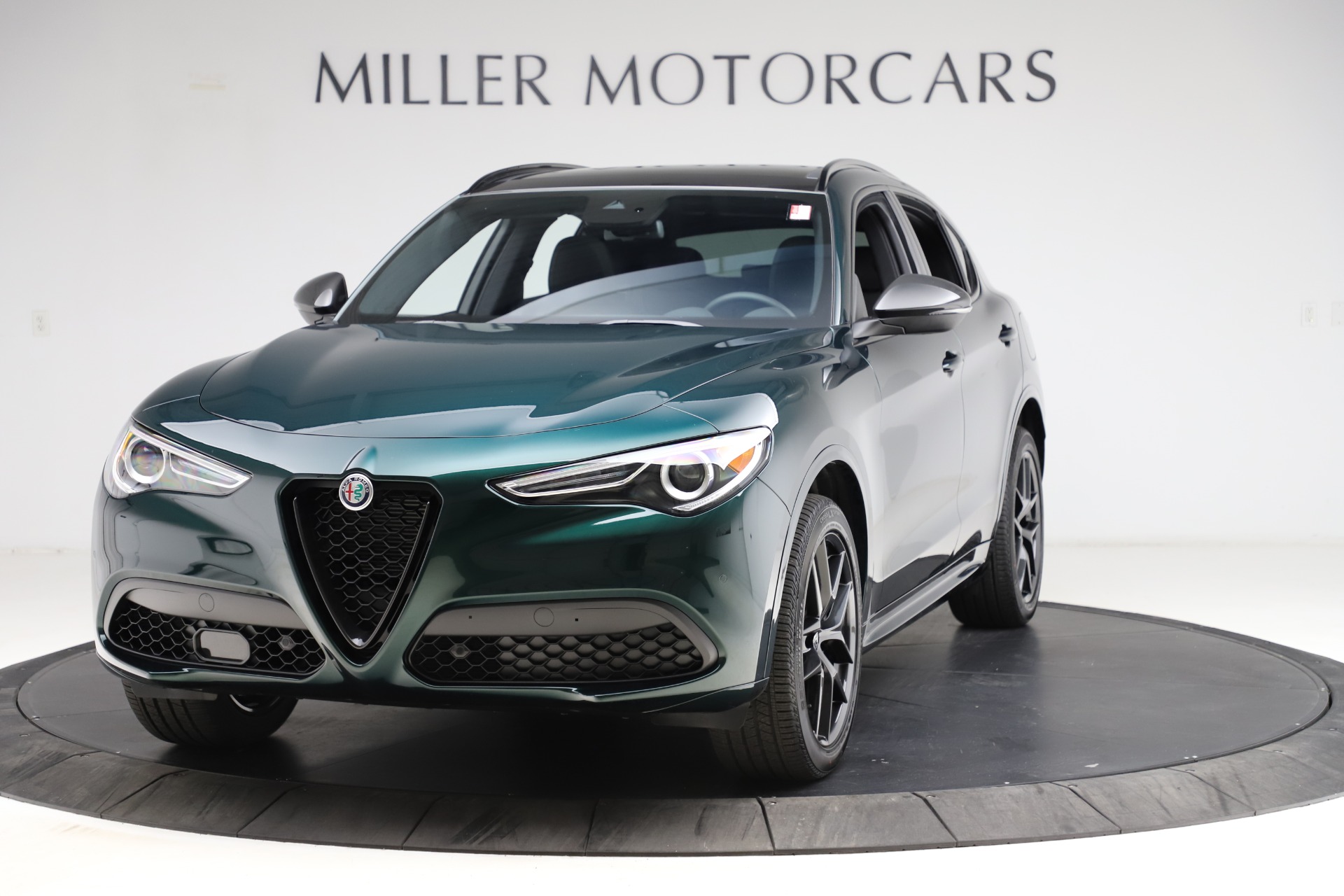 New 2021 Alfa Romeo Stelvio Ti Sport Q4 for sale Sold at Alfa Romeo of Greenwich in Greenwich CT 06830 1