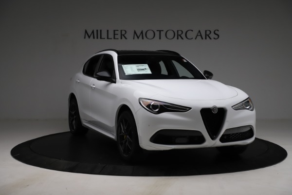 New 2021 Alfa Romeo Stelvio Ti Sport Q4 for sale Sold at Alfa Romeo of Greenwich in Greenwich CT 06830 13