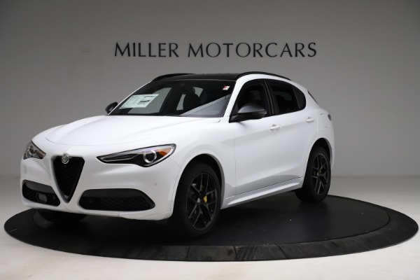 New 2021 Alfa Romeo Stelvio Ti Sport Q4 for sale Sold at Alfa Romeo of Greenwich in Greenwich CT 06830 2