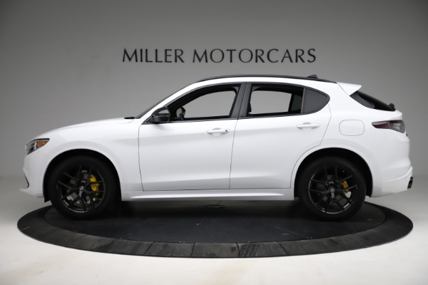 New 2021 Alfa Romeo Stelvio Ti Sport Q4 for sale Sold at Alfa Romeo of Greenwich in Greenwich CT 06830 3