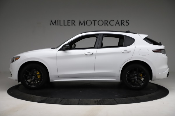 New 2021 Alfa Romeo Stelvio Ti Sport Q4 for sale Sold at Alfa Romeo of Greenwich in Greenwich CT 06830 4