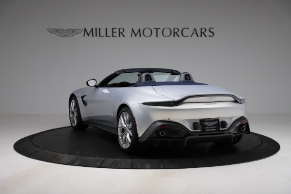 New 2021 Aston Martin Vantage Roadster for sale Sold at Alfa Romeo of Greenwich in Greenwich CT 06830 4