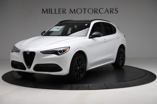 New 2021 Alfa Romeo Stelvio Ti Sport Q4 for sale Sold at Alfa Romeo of Greenwich in Greenwich CT 06830 2