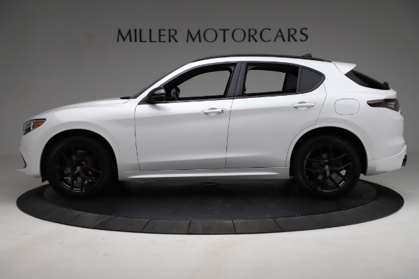 New 2021 Alfa Romeo Stelvio Ti Sport Q4 for sale Sold at Alfa Romeo of Greenwich in Greenwich CT 06830 3