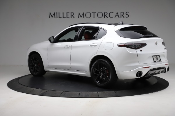 New 2021 Alfa Romeo Stelvio Ti Sport Q4 for sale Sold at Alfa Romeo of Greenwich in Greenwich CT 06830 4