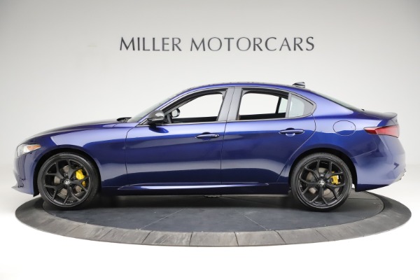 New 2021 Alfa Romeo Giulia Ti Q4 for sale Sold at Alfa Romeo of Greenwich in Greenwich CT 06830 3