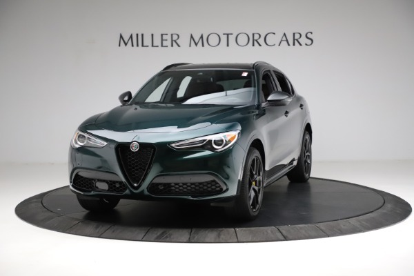 New 2021 Alfa Romeo Stelvio Ti Sport Q4 for sale Sold at Alfa Romeo of Greenwich in Greenwich CT 06830 1