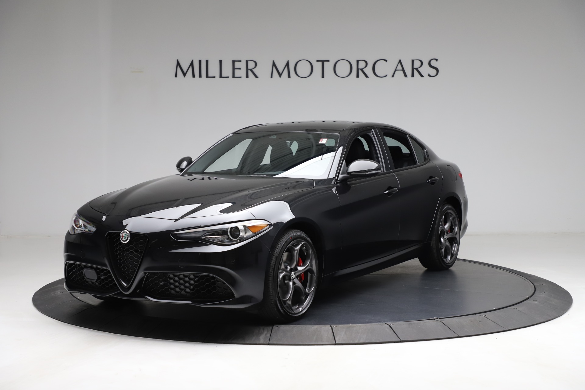 New 2021 Alfa Romeo Giulia Ti Sport Q4 for sale Sold at Alfa Romeo of Greenwich in Greenwich CT 06830 1