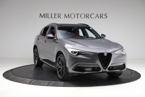 New 2021 Alfa Romeo Stelvio Ti Sport Q4 for sale Sold at Alfa Romeo of Greenwich in Greenwich CT 06830 12