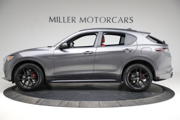 New 2021 Alfa Romeo Stelvio Ti Sport Q4 for sale Sold at Alfa Romeo of Greenwich in Greenwich CT 06830 3