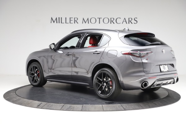 New 2021 Alfa Romeo Stelvio Ti Sport Q4 for sale Sold at Alfa Romeo of Greenwich in Greenwich CT 06830 4