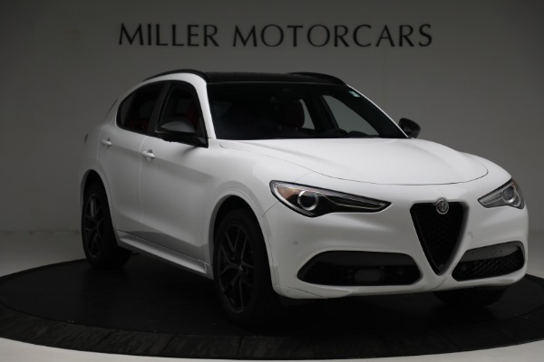 Used 2021 Alfa Romeo Stelvio Ti Sport Q4 for sale Sold at Alfa Romeo of Greenwich in Greenwich CT 06830 11