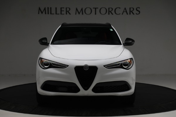 Used 2021 Alfa Romeo Stelvio Ti Sport Q4 for sale Sold at Alfa Romeo of Greenwich in Greenwich CT 06830 12