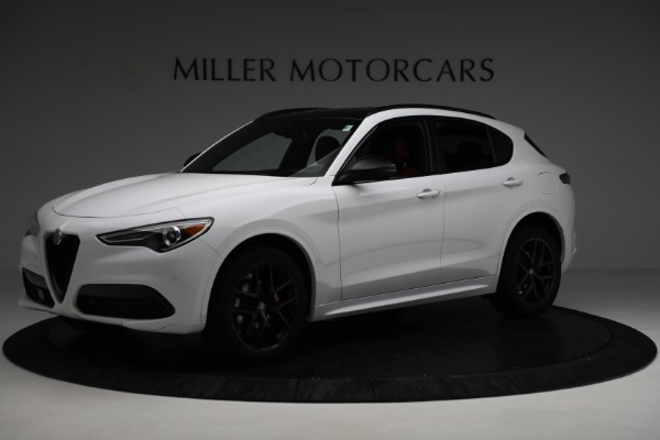 Used 2021 Alfa Romeo Stelvio Ti Sport Q4 for sale Sold at Alfa Romeo of Greenwich in Greenwich CT 06830 2