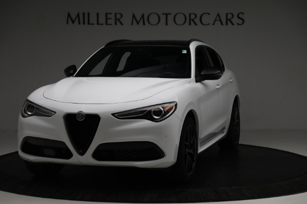 Used 2021 Alfa Romeo Stelvio Ti Sport Q4 for sale Sold at Alfa Romeo of Greenwich in Greenwich CT 06830 1