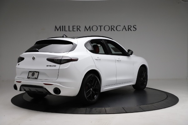 New 2021 Alfa Romeo Stelvio Ti Sport Q4 for sale Sold at Alfa Romeo of Greenwich in Greenwich CT 06830 7