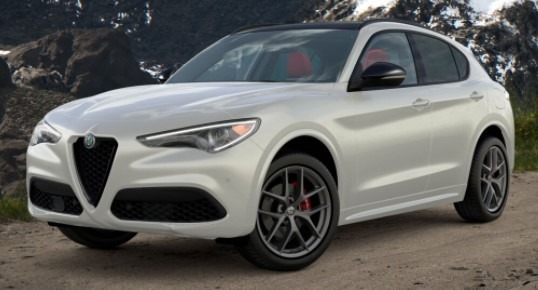 New 2021 Alfa Romeo Stelvio Ti Sport Q4 for sale Sold at Alfa Romeo of Greenwich in Greenwich CT 06830 1