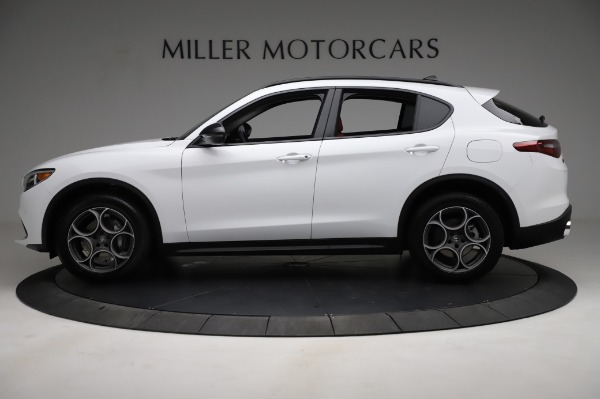 New 2021 Alfa Romeo Stelvio Q4 for sale Sold at Alfa Romeo of Greenwich in Greenwich CT 06830 3