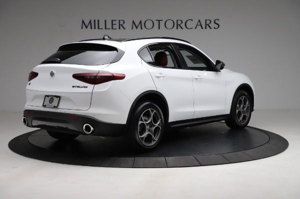 New 2021 Alfa Romeo Stelvio Q4 for sale Sold at Alfa Romeo of Greenwich in Greenwich CT 06830 7