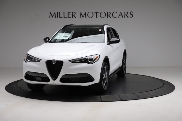 New 2021 Alfa Romeo Stelvio Q4 for sale Sold at Alfa Romeo of Greenwich in Greenwich CT 06830 1