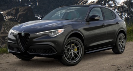 New 2021 Alfa Romeo Stelvio Ti Sport Q4 for sale Sold at Alfa Romeo of Greenwich in Greenwich CT 06830 1