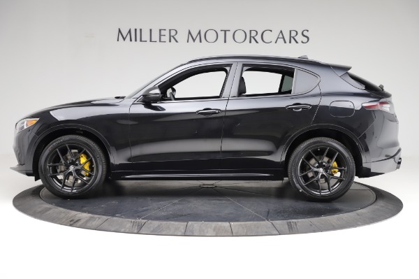 New 2021 Alfa Romeo Stelvio Ti Sport Q4 for sale Sold at Alfa Romeo of Greenwich in Greenwich CT 06830 3