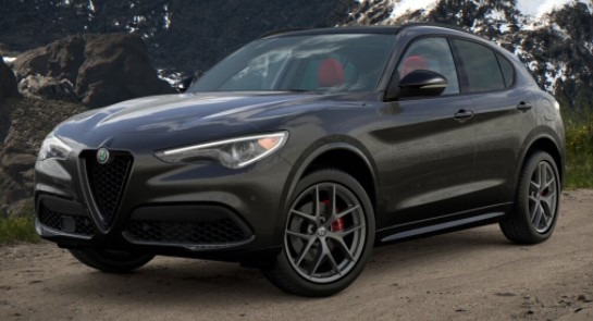 New 2021 Alfa Romeo Stelvio Ti Sport for sale Sold at Alfa Romeo of Greenwich in Greenwich CT 06830 1