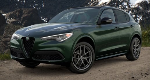 New 2021 Alfa Romeo Stelvio Ti Sport Q4 for sale Sold at Alfa Romeo of Greenwich in Greenwich CT 06830 1