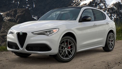 New 2021 Alfa Romeo Stelvio Ti Sport Q4 for sale Sold at Alfa Romeo of Greenwich in Greenwich CT 06830 1