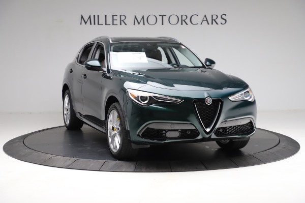 New 2021 Alfa Romeo Stelvio Ti Q4 for sale Sold at Alfa Romeo of Greenwich in Greenwich CT 06830 12