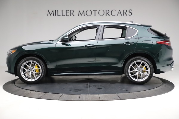 New 2021 Alfa Romeo Stelvio Ti Q4 for sale Sold at Alfa Romeo of Greenwich in Greenwich CT 06830 3