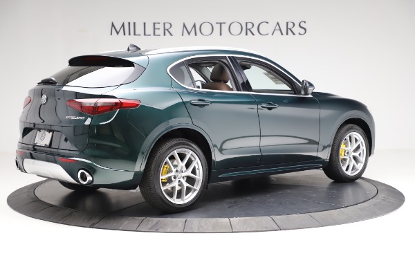 New 2021 Alfa Romeo Stelvio Ti Q4 for sale Sold at Alfa Romeo of Greenwich in Greenwich CT 06830 8