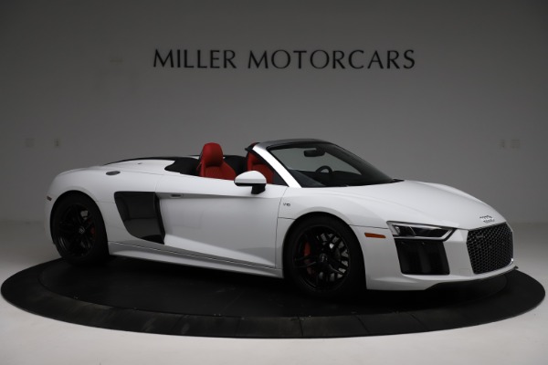 Used 2018 Audi R8 Spyder for sale Sold at Alfa Romeo of Greenwich in Greenwich CT 06830 10