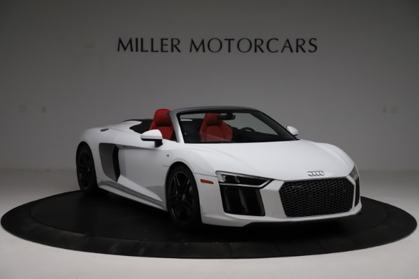 Used 2018 Audi R8 Spyder for sale Sold at Alfa Romeo of Greenwich in Greenwich CT 06830 11